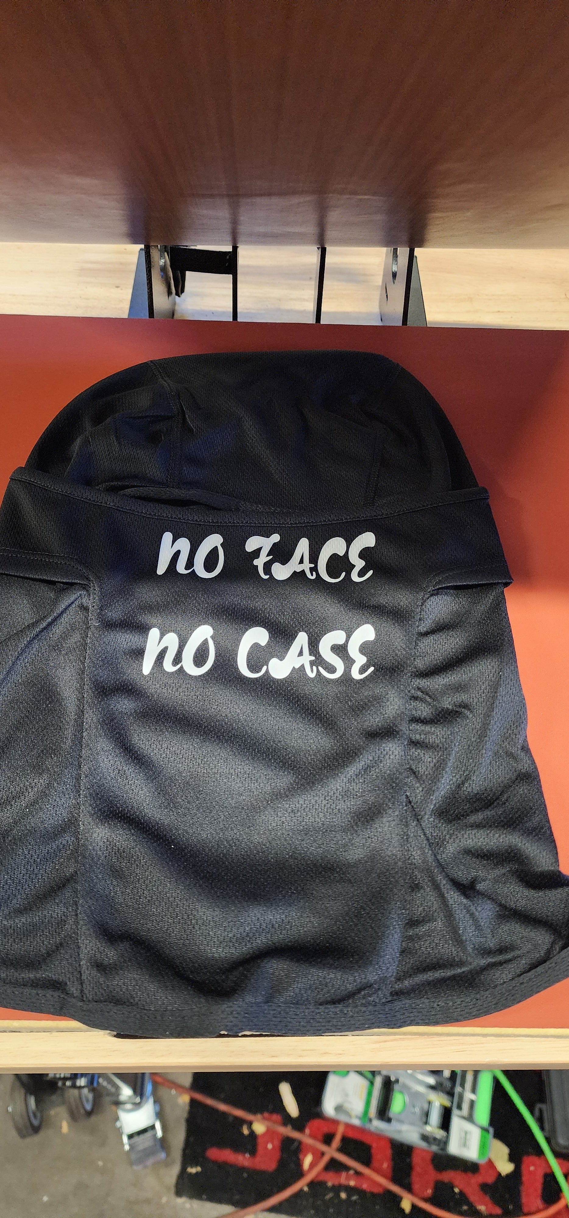 "No Face No Case" Face Mask